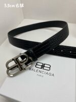 ⁦BALENCIAGA BELT 3.5 CM⁩ – תמונה ⁦2⁩