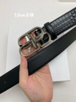 ⁦BALENCIAGA BELT 3.5 CM⁩ – תמונה ⁦4⁩
