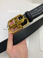 ⁦BALENCIAGA BELT 3.5 CM⁩ – תמונה ⁦4⁩