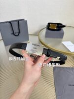 ⁦BALENCIAGA BELT 2.5 CM⁩ – תמונה ⁦2⁩