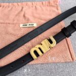 ⁦MIUMIU BELT⁩ – תמונה ⁦3⁩