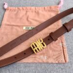 ⁦MIUMIU BELT⁩ – תמונה ⁦3⁩