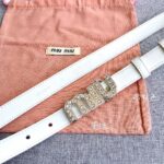⁦MIUMIU BELT⁩ – תמונה ⁦3⁩