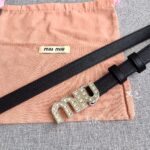 ⁦MIUMIU BELT⁩ – תמונה ⁦4⁩