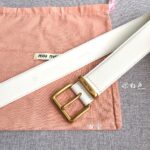 ⁦MIUMIU BELT⁩ – תמונה ⁦4⁩