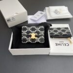 ⁦CELINE WALLET 9.5×7.5×3cm⁩ – תמונה ⁦3⁩
