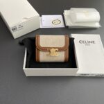 CELINE WALLET 10.5×9×3cm