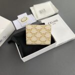 ⁦CELINE WALLET 10.5×9×3cm⁩ – תמונה ⁦2⁩