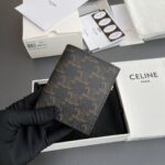 ⁦CELINE WALLET 9×10.5×2cm⁩ – תמונה ⁦4⁩