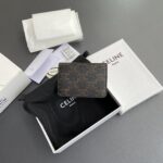 ⁦CELINE WALLET 10×7.5×2cm⁩ – תמונה ⁦2⁩