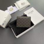 ⁦CELINE CARD HOLDER 10×8×3cm⁩ – תמונה ⁦2⁩