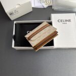 ⁦CELINE CARD HOLDER 10×8×3cm⁩ – תמונה ⁦3⁩