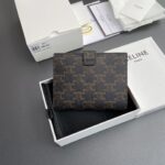 ⁦CELINE WALLET 11.5×14×2cm⁩ – תמונה ⁦2⁩